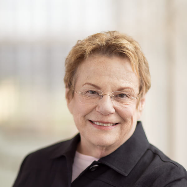 Lynn "Chick" Blue, vice president for Enrollment Development, will be honored for her longtime dedication to students and support for Grand Valley during a naming ceremony for the Lynn M. Blue Connection April 9.