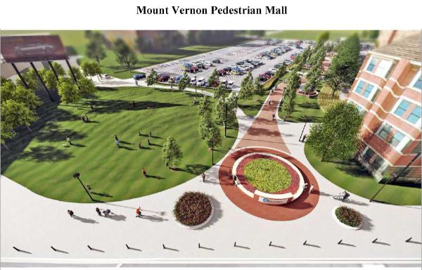 Rendering of Mount Vernon redevelopement.