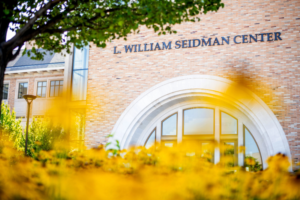 L. William Seidman Center exterior.