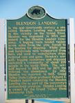 Thumbnail for Historic Blendon Landing sign located at Grand Valley State University's Lake Michigan Hall (document 101)