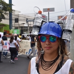 Multitudinaria marcha por la ley de agua 14 julio 2018