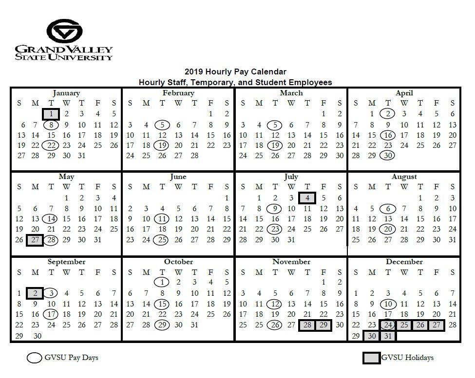 Gvsu 2026 Academic Calendar - Printable
