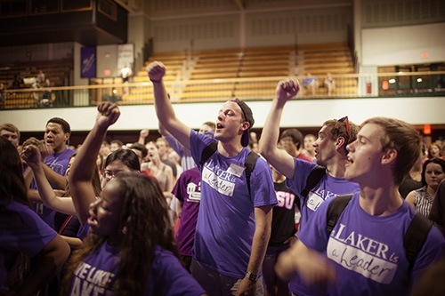 Students attending transitions