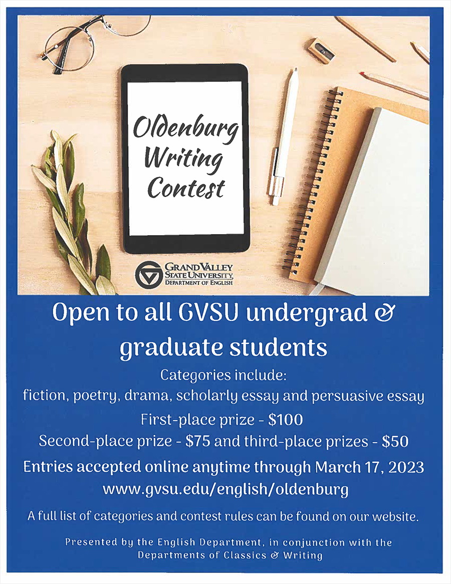 Oldenburg Writing Contest Spotlight