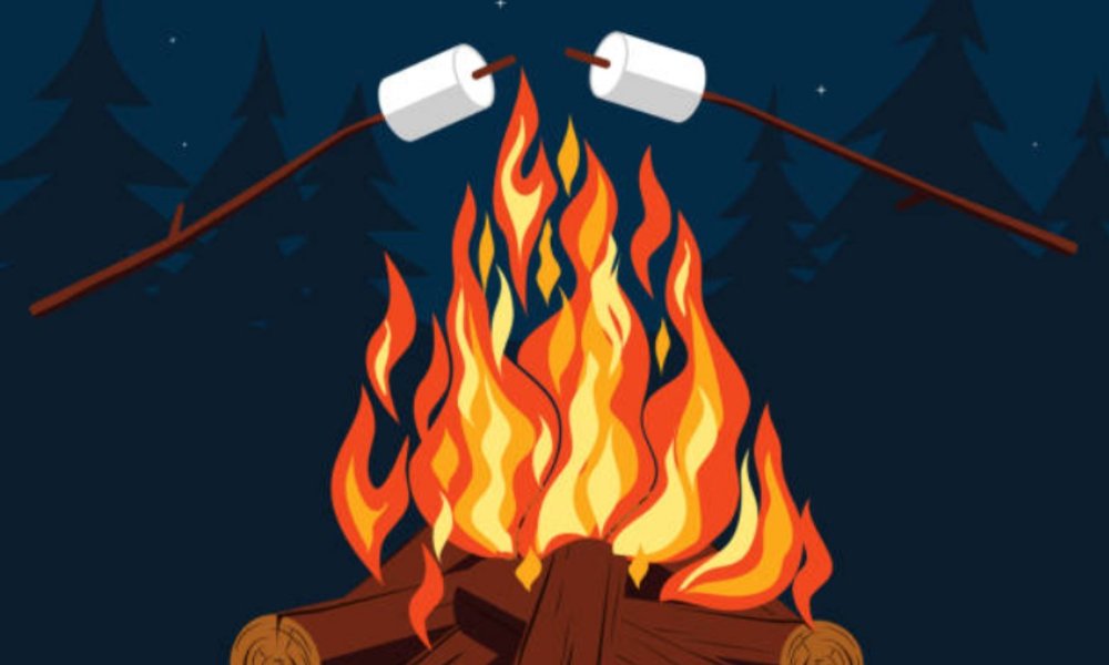 Rho Xi Bonfire and S'mores Night