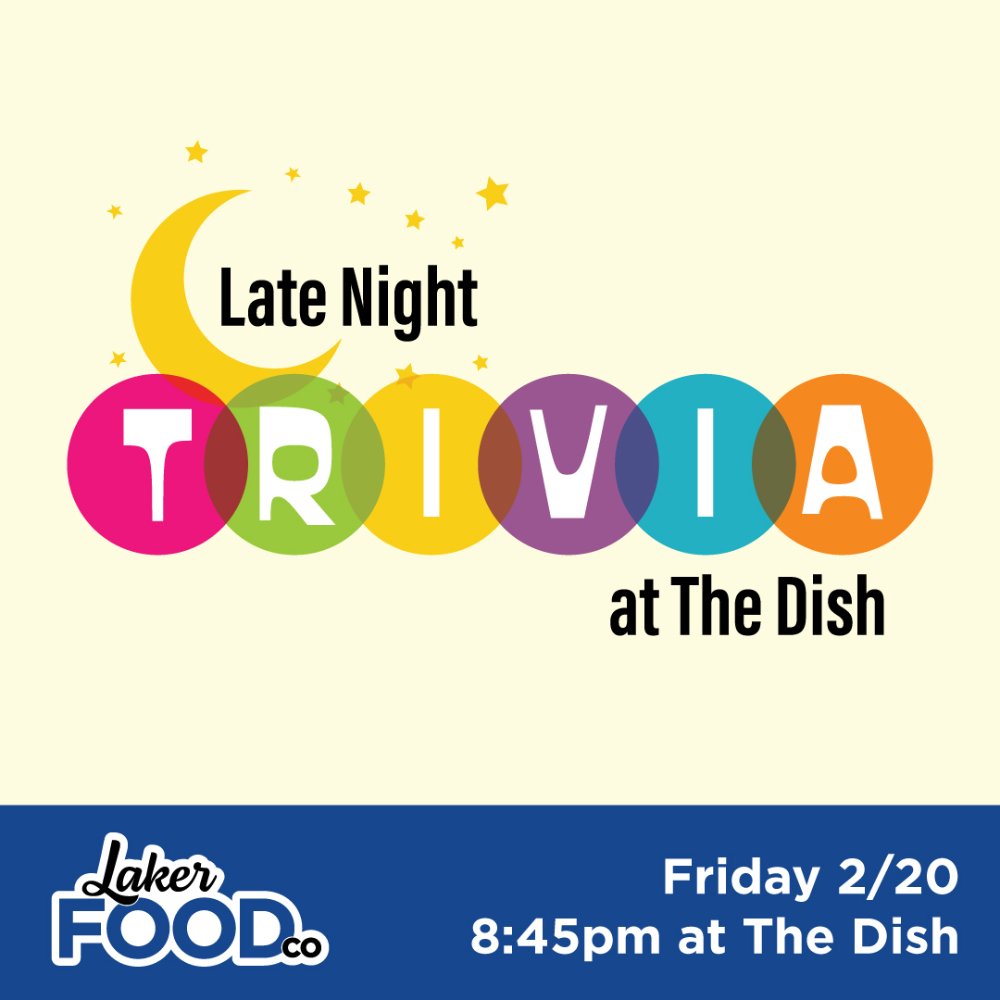 Late Night Trivia at The Dish