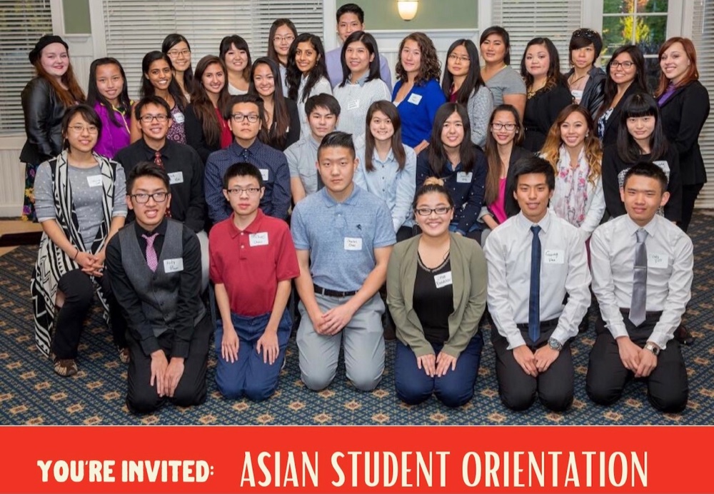 Asian Student Orientation group shot