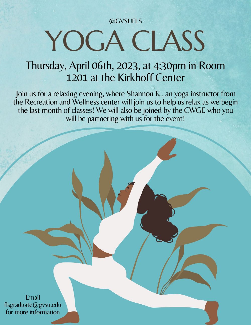 FLS X CWGE Trauma Informed Yoga Class Collaboration