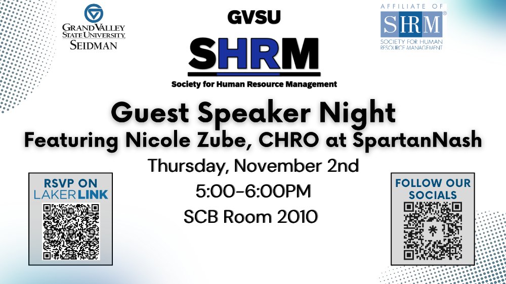 SHRM Guest Speaker Night