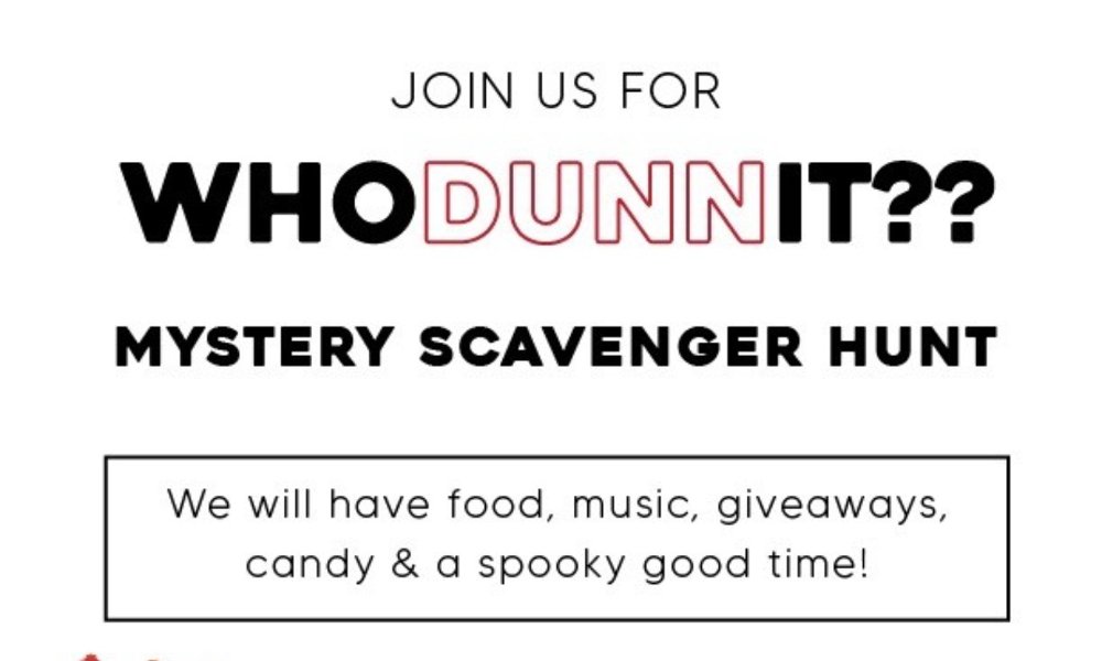 Whodunnit? Murder Mystery Scavenger Hunt