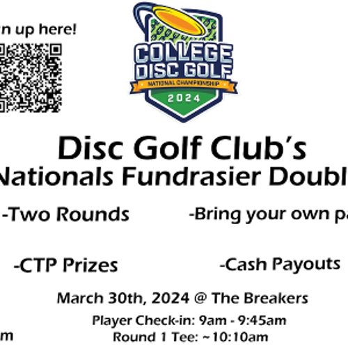 GV Disc Golf Club Nationals Fundraiser Doubles