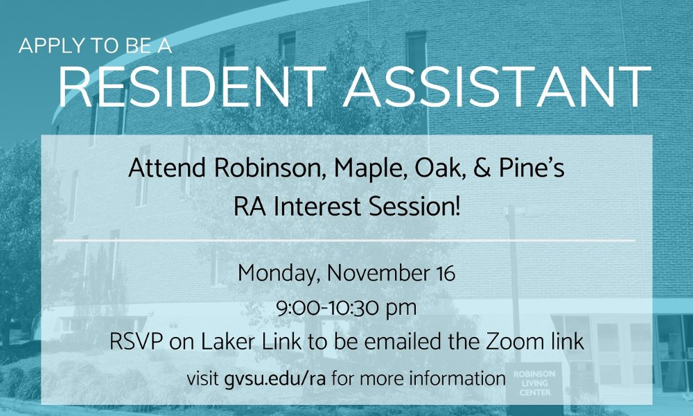 RA Interest Session