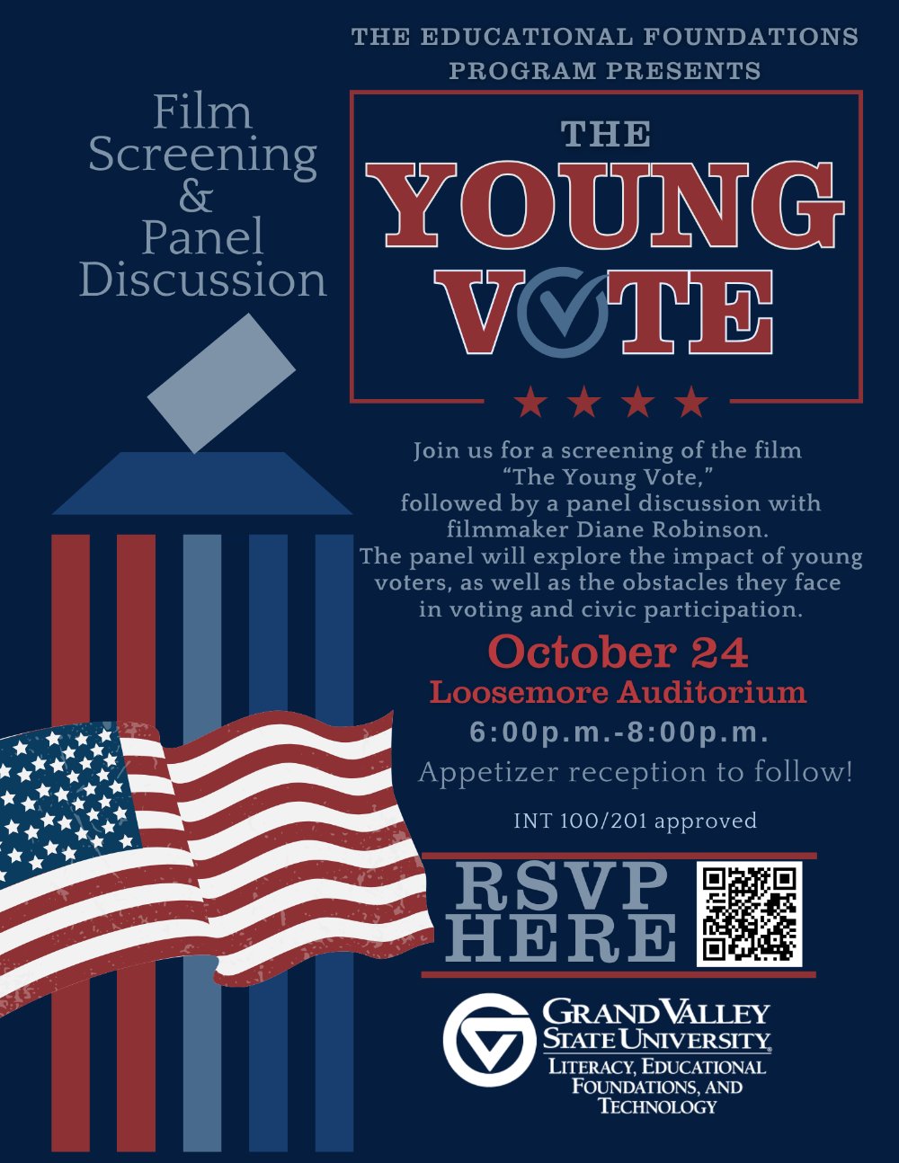 The Young Vote flyer
