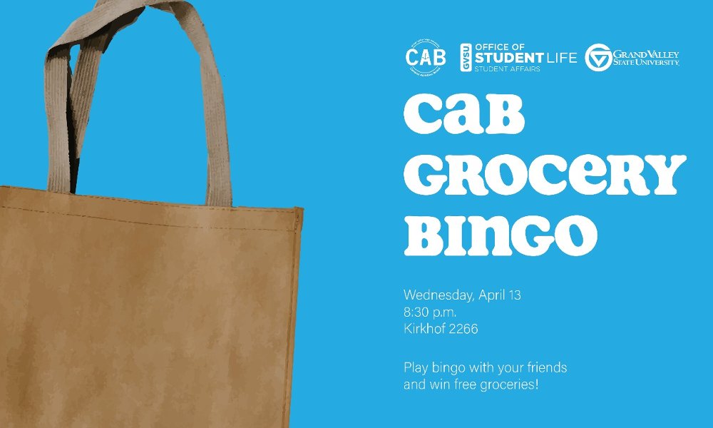 CAB Grocery Bingo
