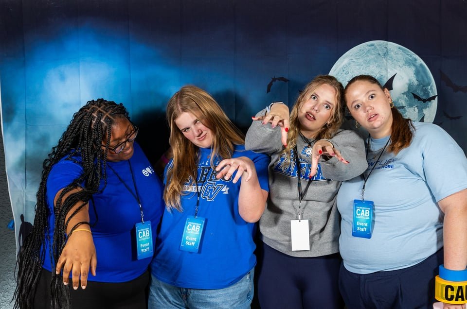 people pretending to be zombies