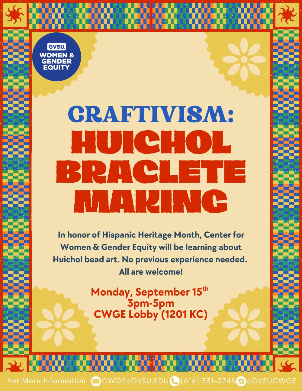 Craftivism: Huichol Bracelet Making