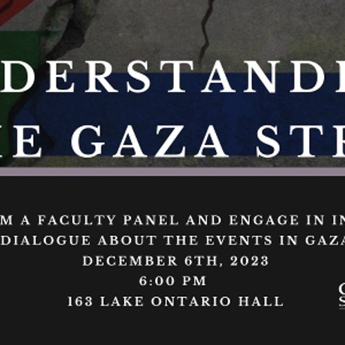 Understanding The Gaza Strip (Panel Discussion)