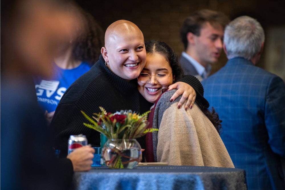 This year, the Thompsons and their foundation have helped May and 1,120 other GVSU students realize their college dreams while helping to decrease their college debt. The Thompson Foundation has donated more than $36 million to Grand Valley, creating t...