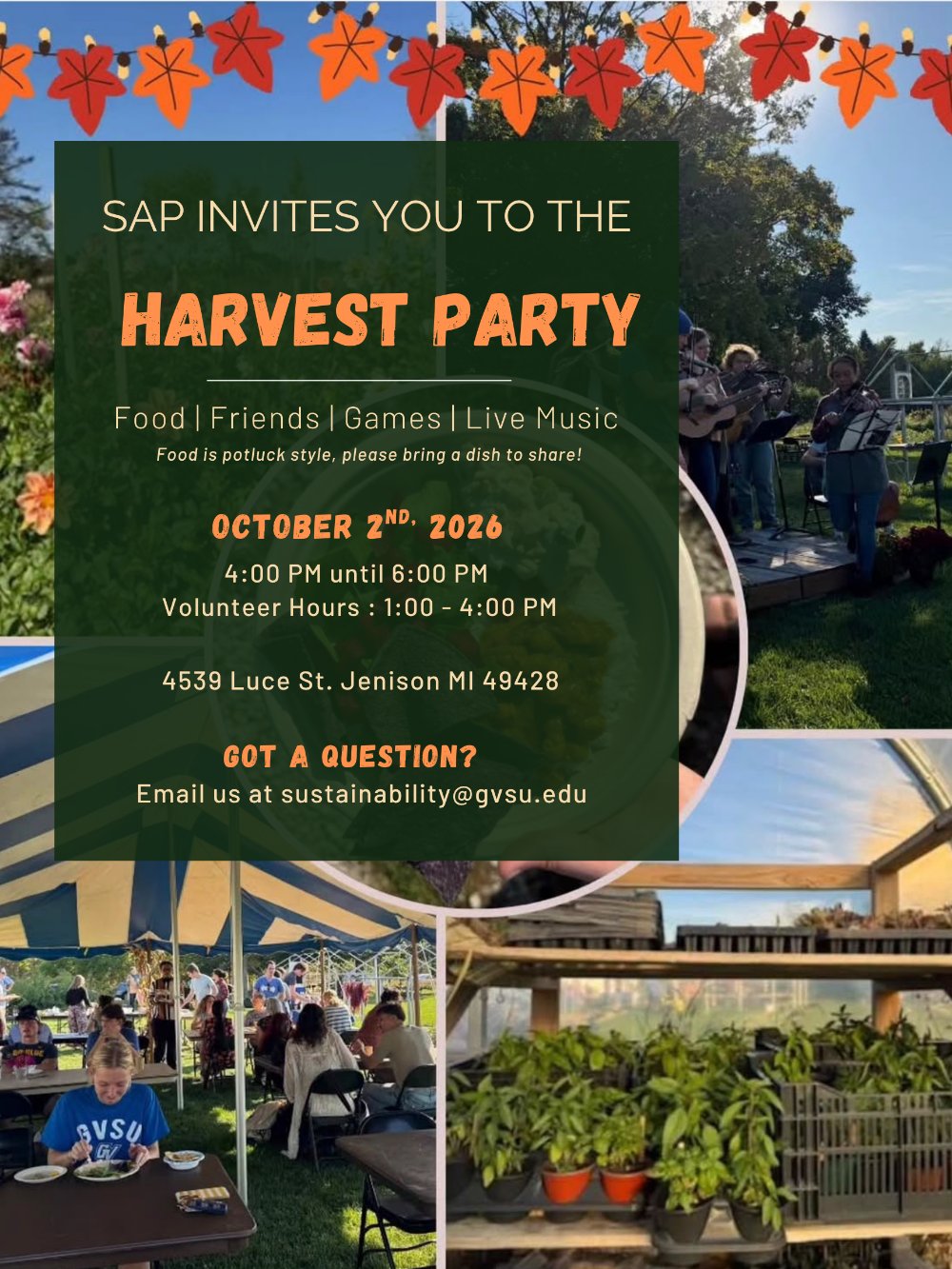Harvest Party 2026