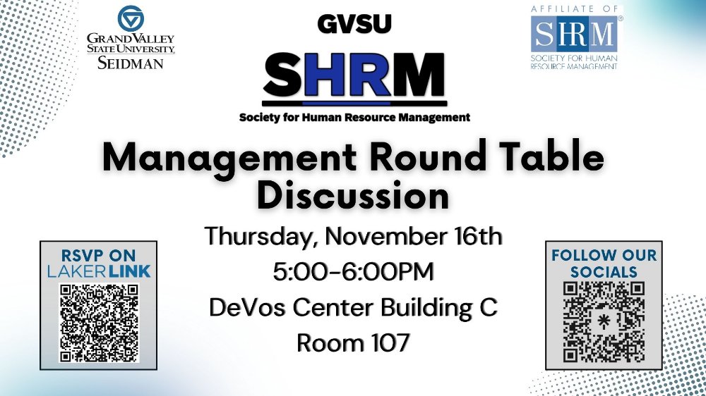 SHRM Management Round Table Discussion