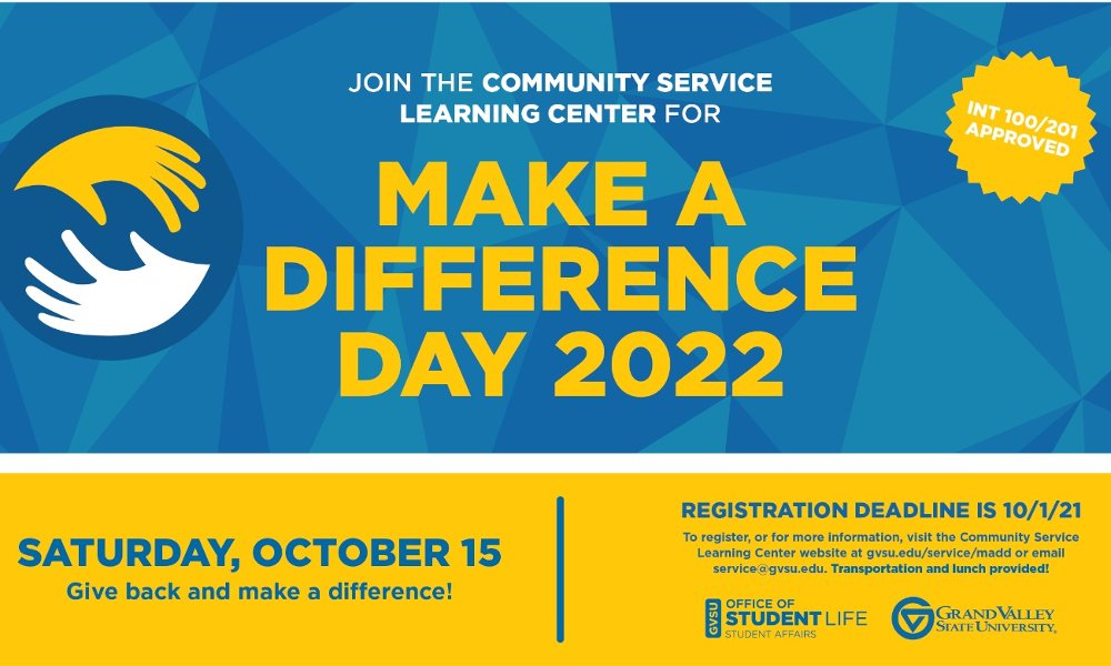 Make A Difference Day