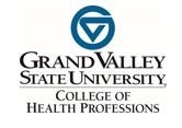 GVSU College of Health Professions