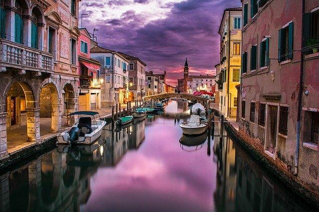 Canal in Italy