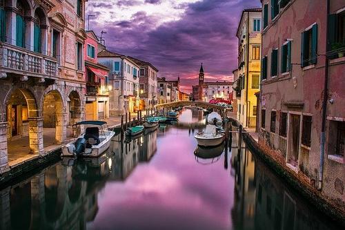 Canal in Italy