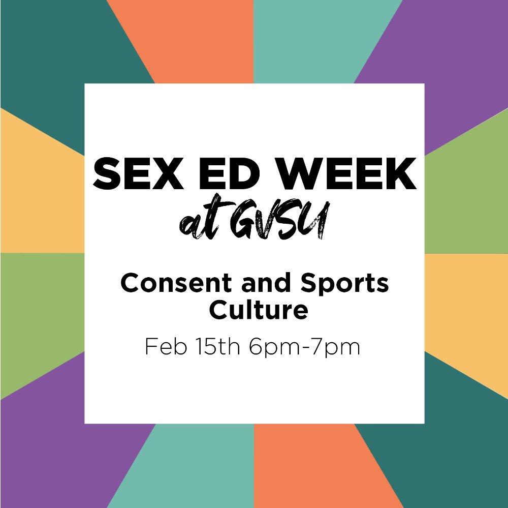Sex Ed Week at GVSU