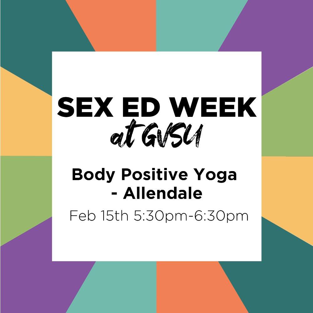 Sex Ed Week at GVSU