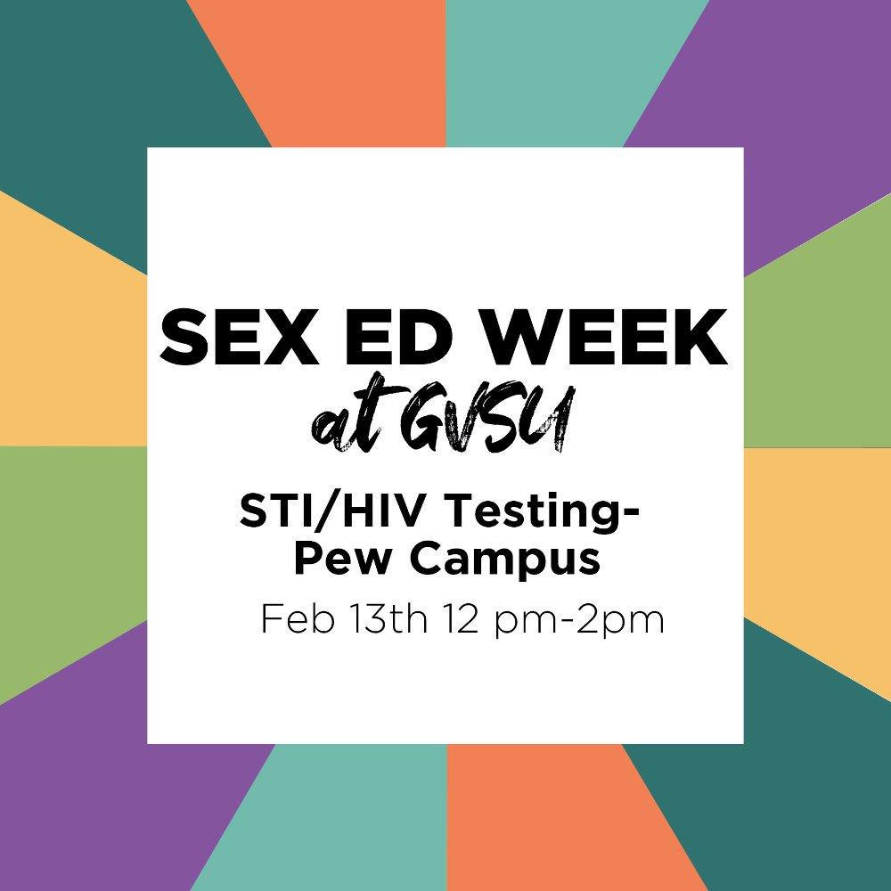Sex Ed Week at GVSU