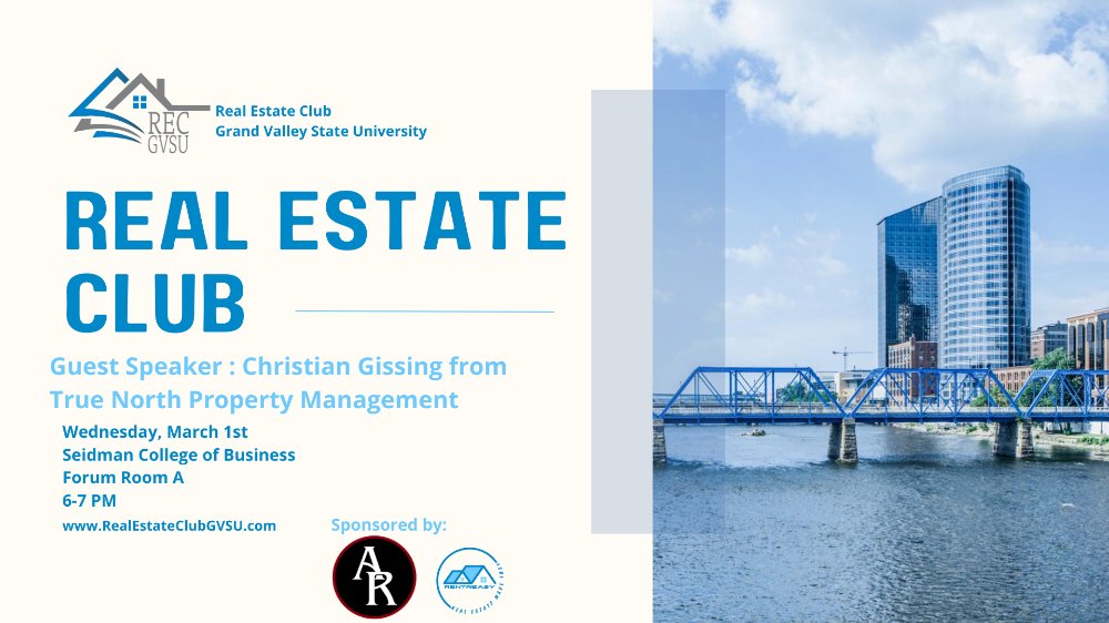 Real Estate Club Guest Speaker