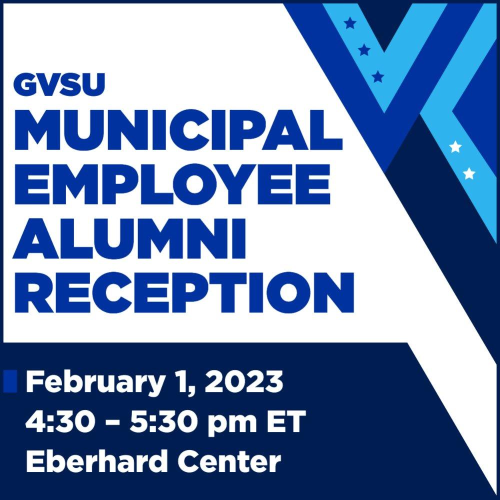 Municipal Employee Alumni Reception
