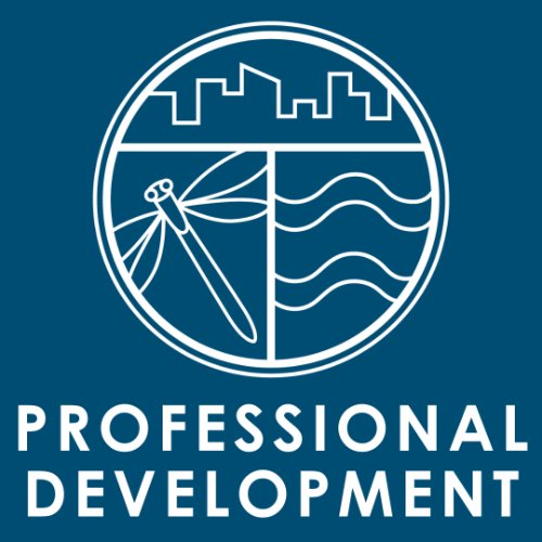 Groundswell Stewardship Initiative circular logo with "professional development" beneath