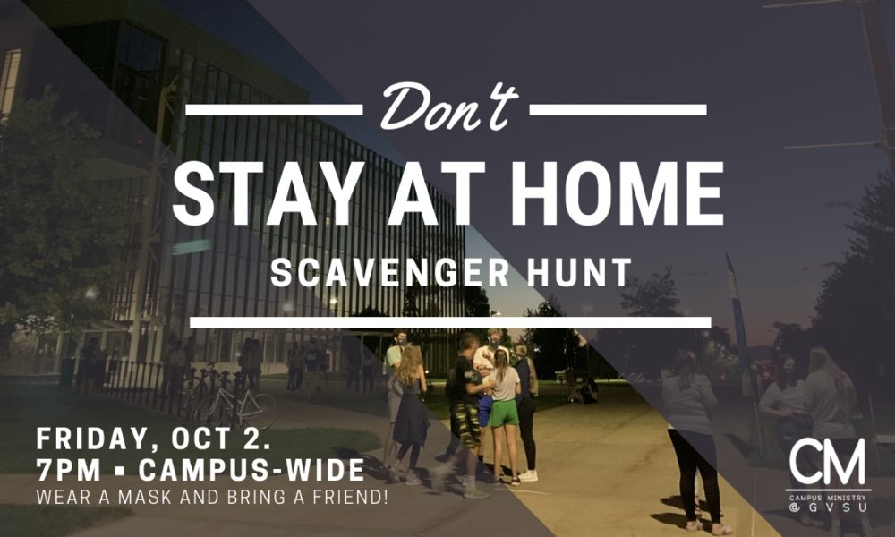 Don't Stay at Home Scavenger Hunt!