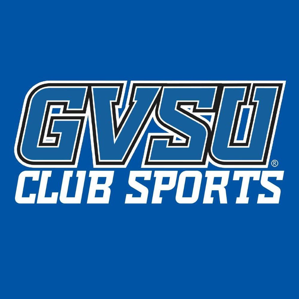 text that reads: 'GVSU Club Sports'