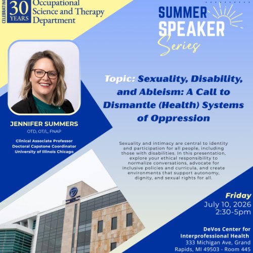 Summer Speaker Series Flyer