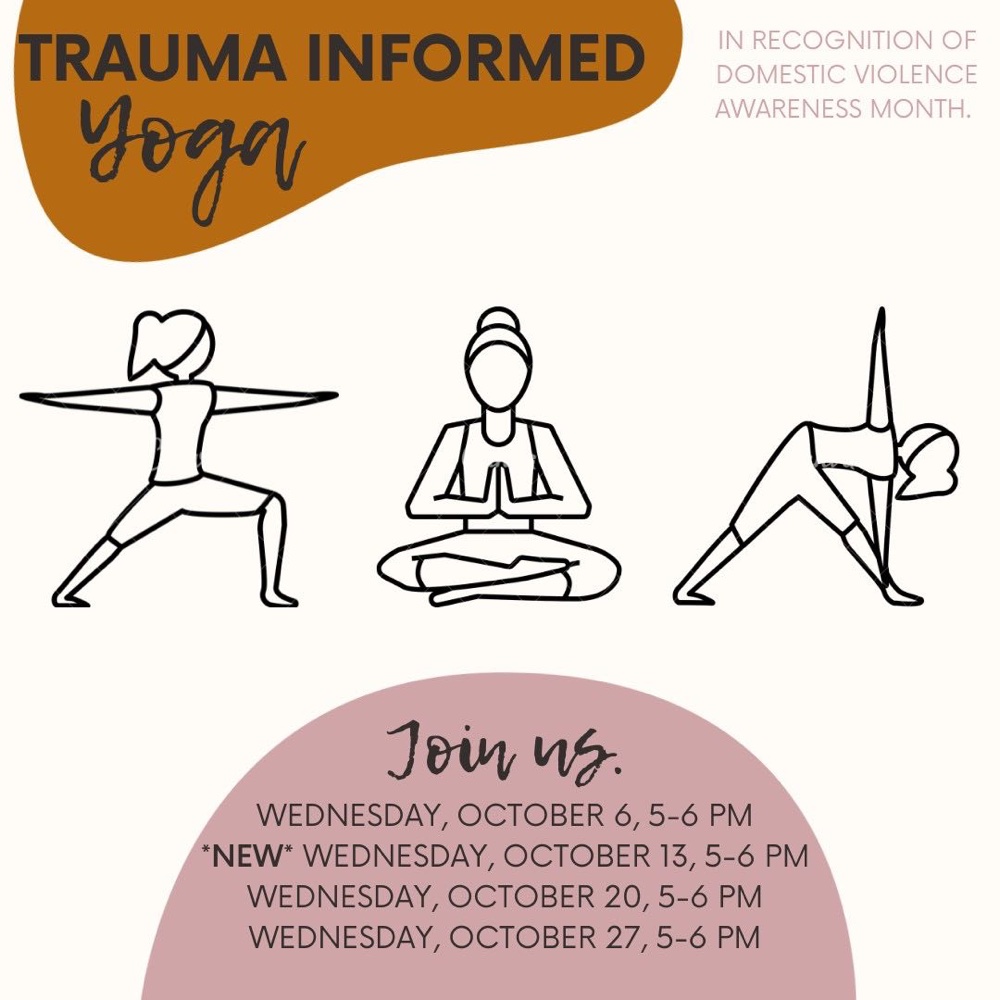 Image of details for trauma informed yoga event