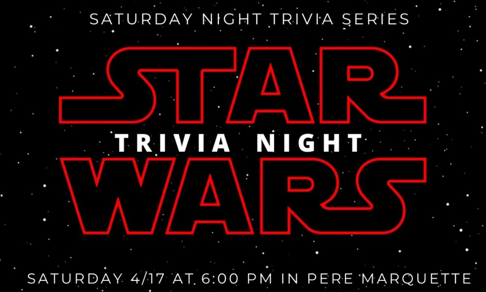 Saturday Night Trivia Series - Star Wars Trivia