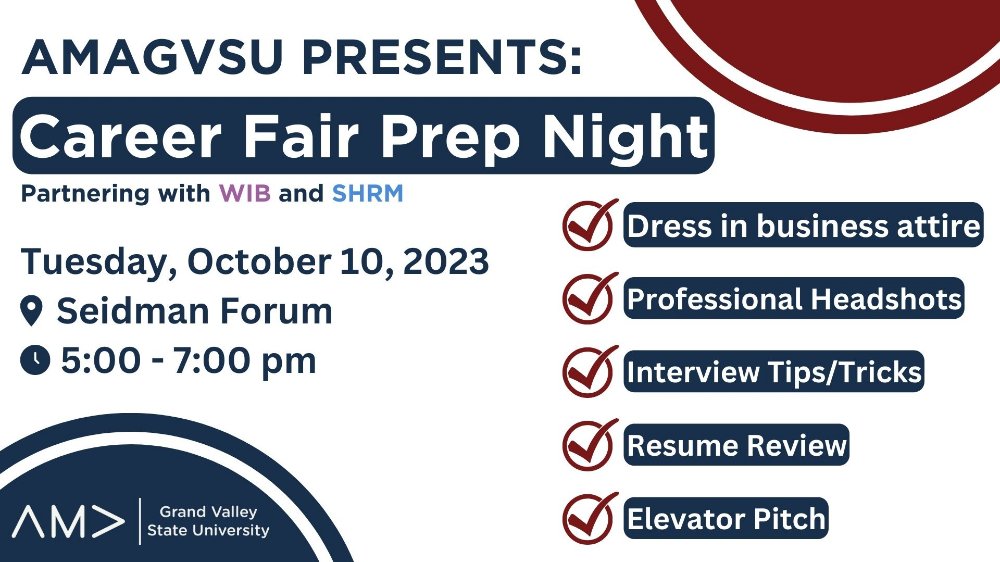 AMA-WIB Career Fair Prep Night