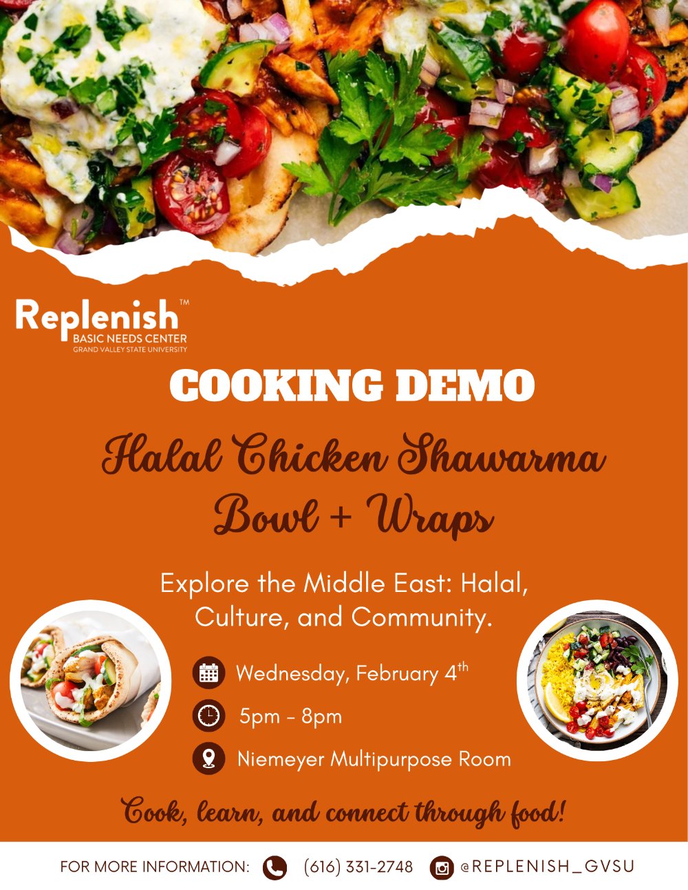 Replenish Cooking Demo