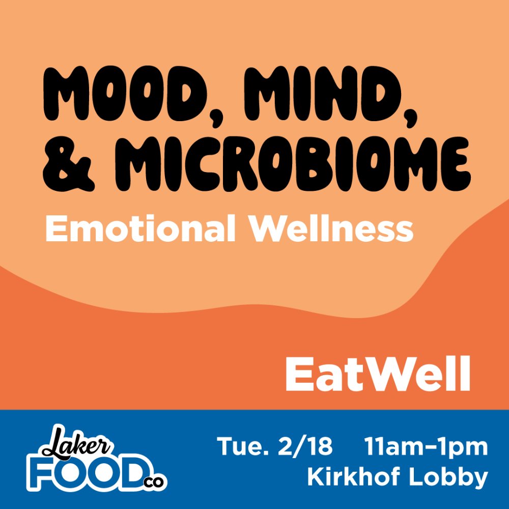 Graphic for "Mood, mind, and microbiome"