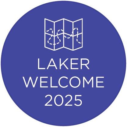 Laker Welcome tag