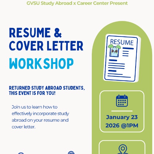 Resume and Cover Letter Workshop