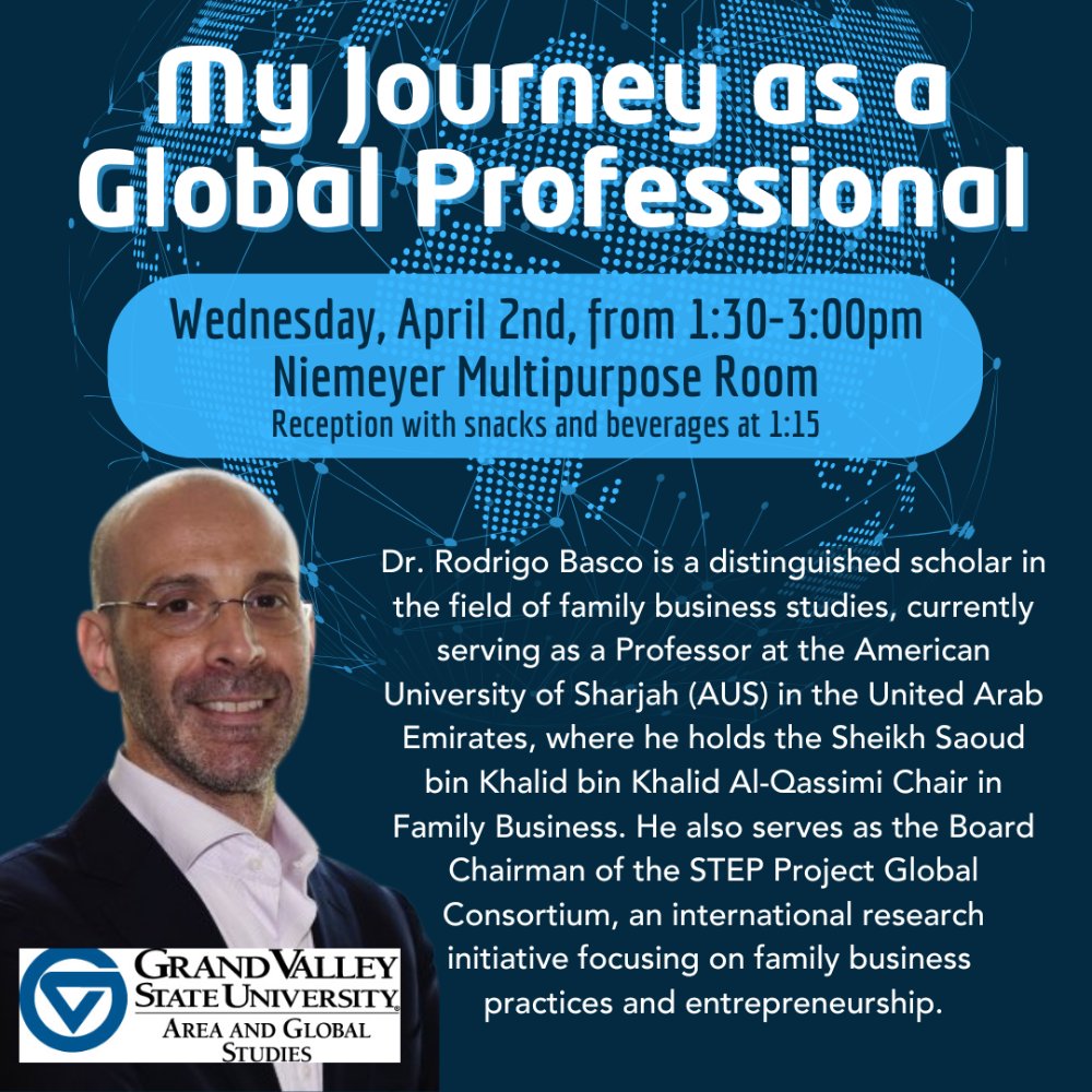 Event Flyer featuring Dr. Rodrigo Basco