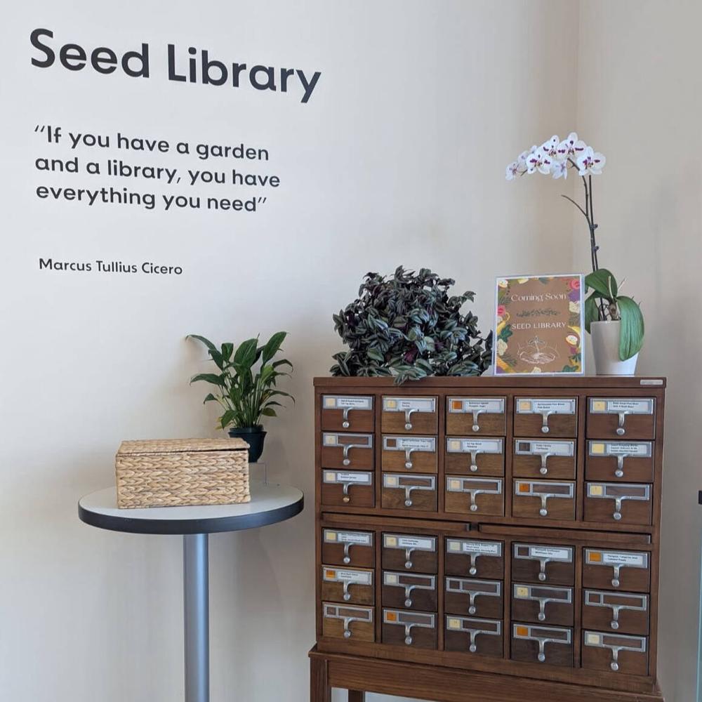 seed library in mary idema pew library