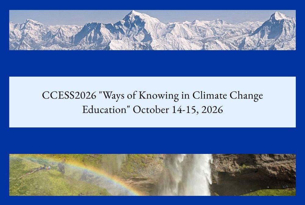 "ways of knowing in climate change education"