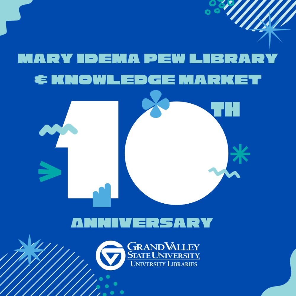 Library and Knowledge Market 10th Anniversary Celebration logo