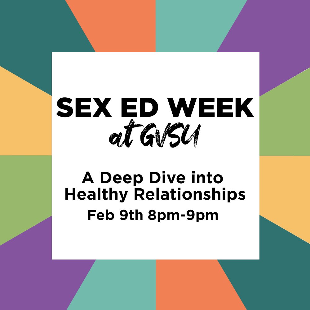 multicolor flier for sex ed week