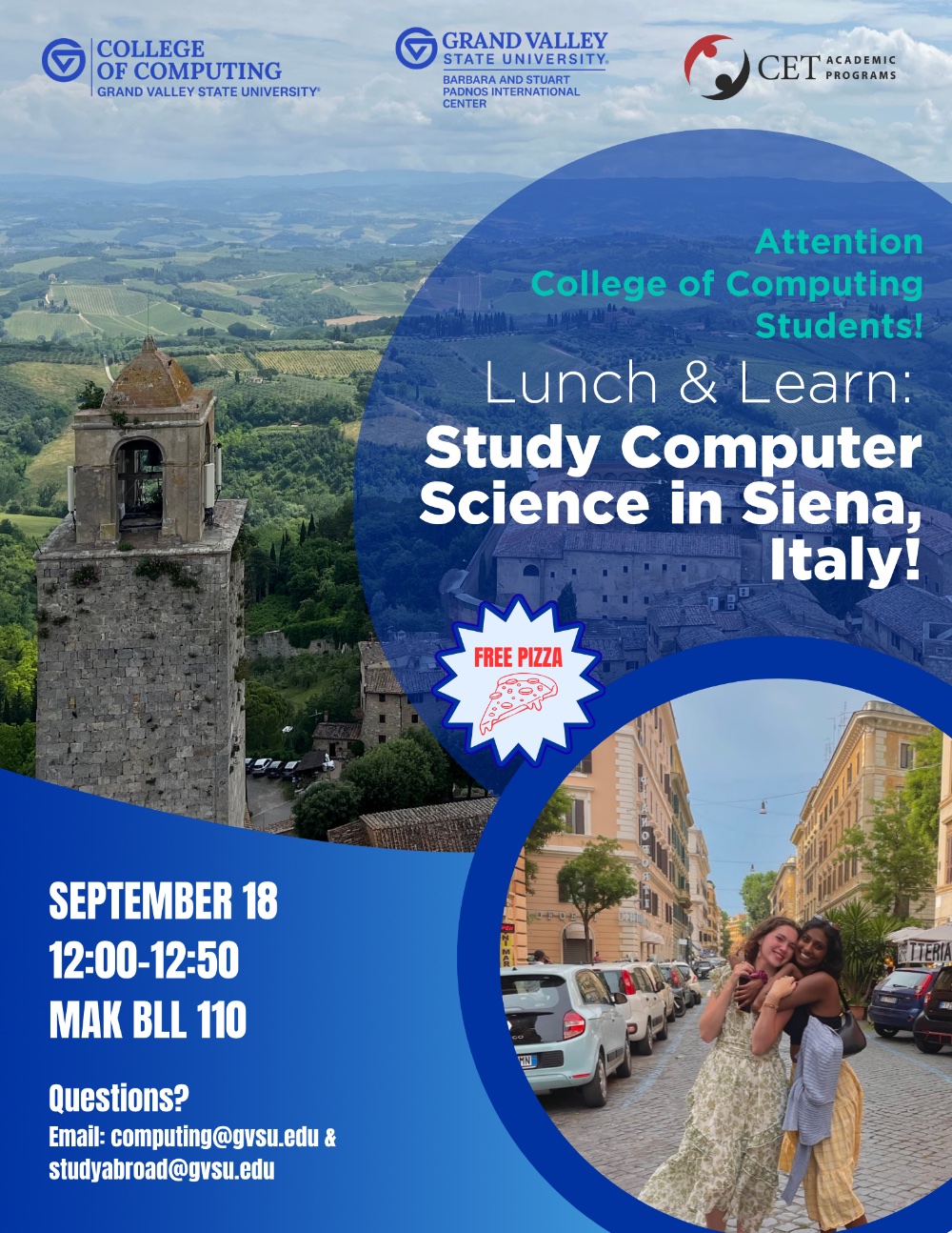 Study Computer Science in Siena, Italy!